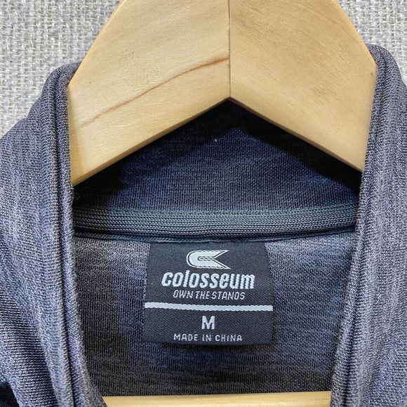 Iowa Hawkeyes Jacket Coat 1/4 Zip Pullover Colosseum - Picture 5 of 6